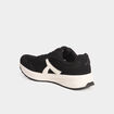 Baskets running de sport &agrave; lacets noir homme
