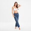 Soutien-gorge corbeille microfibre blanc femme