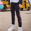 Legging coton Hello Kitty Kuromi noir fille