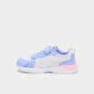 Baskets running &agrave; scratchs Puma XRAY violet fluo fille