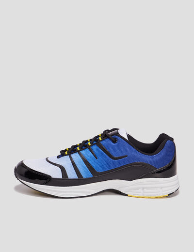 Running à lacets semelle épaisse multicolore homme