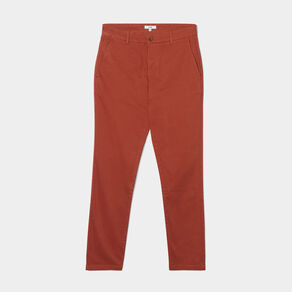 pantalon chino slim coton marron fonce homme Pantalon chino slim coton marron foncé homme