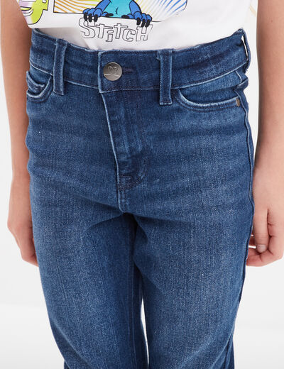 Jeans skinny 5 poches denim stone fille