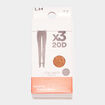 Lot 3 collants sable femme