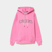 Sweat &agrave; capuche hoodie rose vif femme