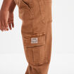Pantalon cargo coton Creeks marron garçon