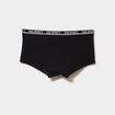 Lot 2 shortys coton majoritaire noir fille