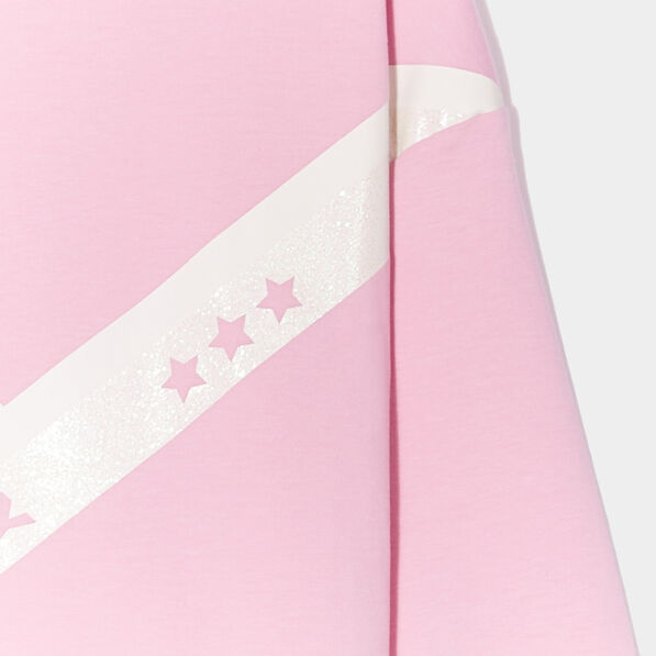 Ensemble 2 pièces sweat long et legging rose pastel fille
