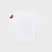 T-shirt manches courtes Naruto Akatsuki blanc garçon