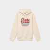 Sweat hoodie 1 poche ecru homme