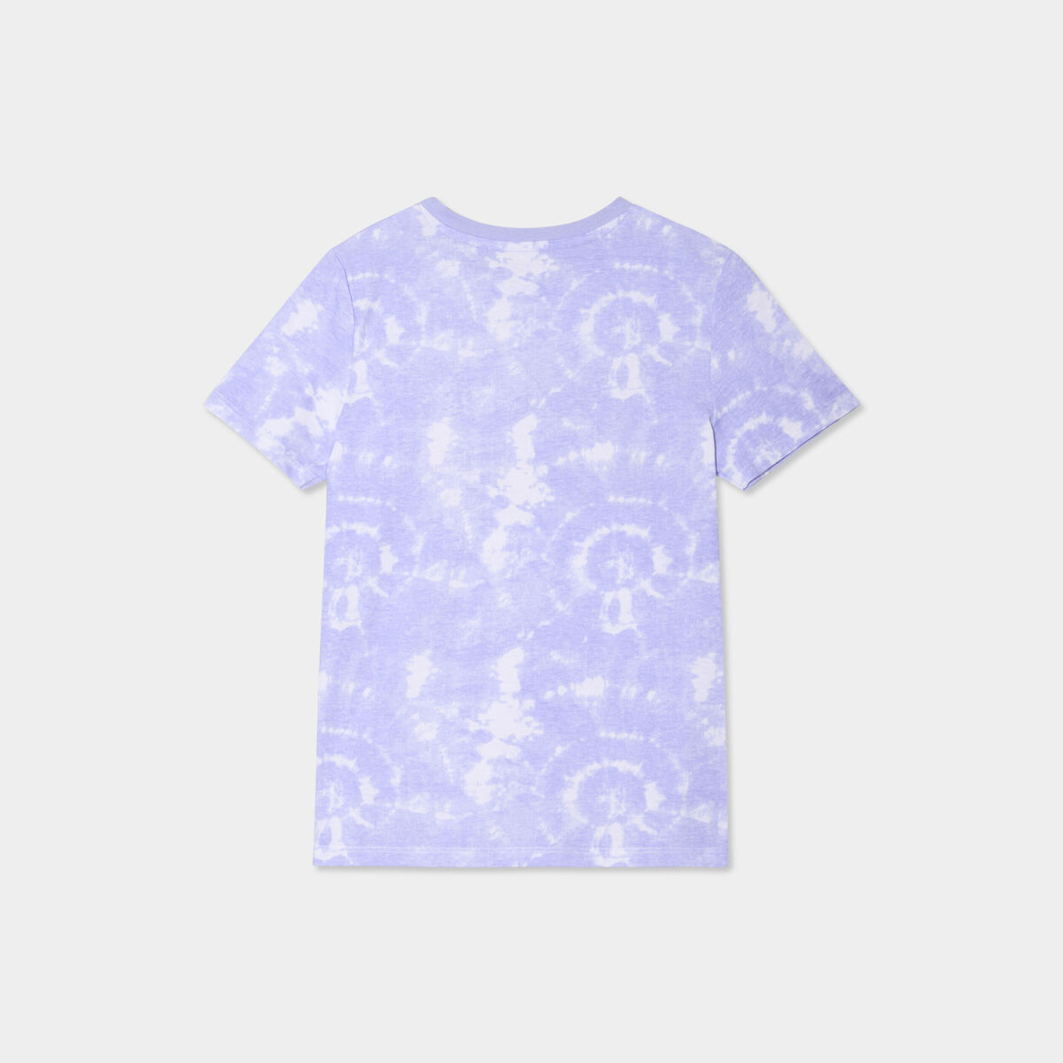 T-shirt manches courtes coton parme gar&ccedil;on