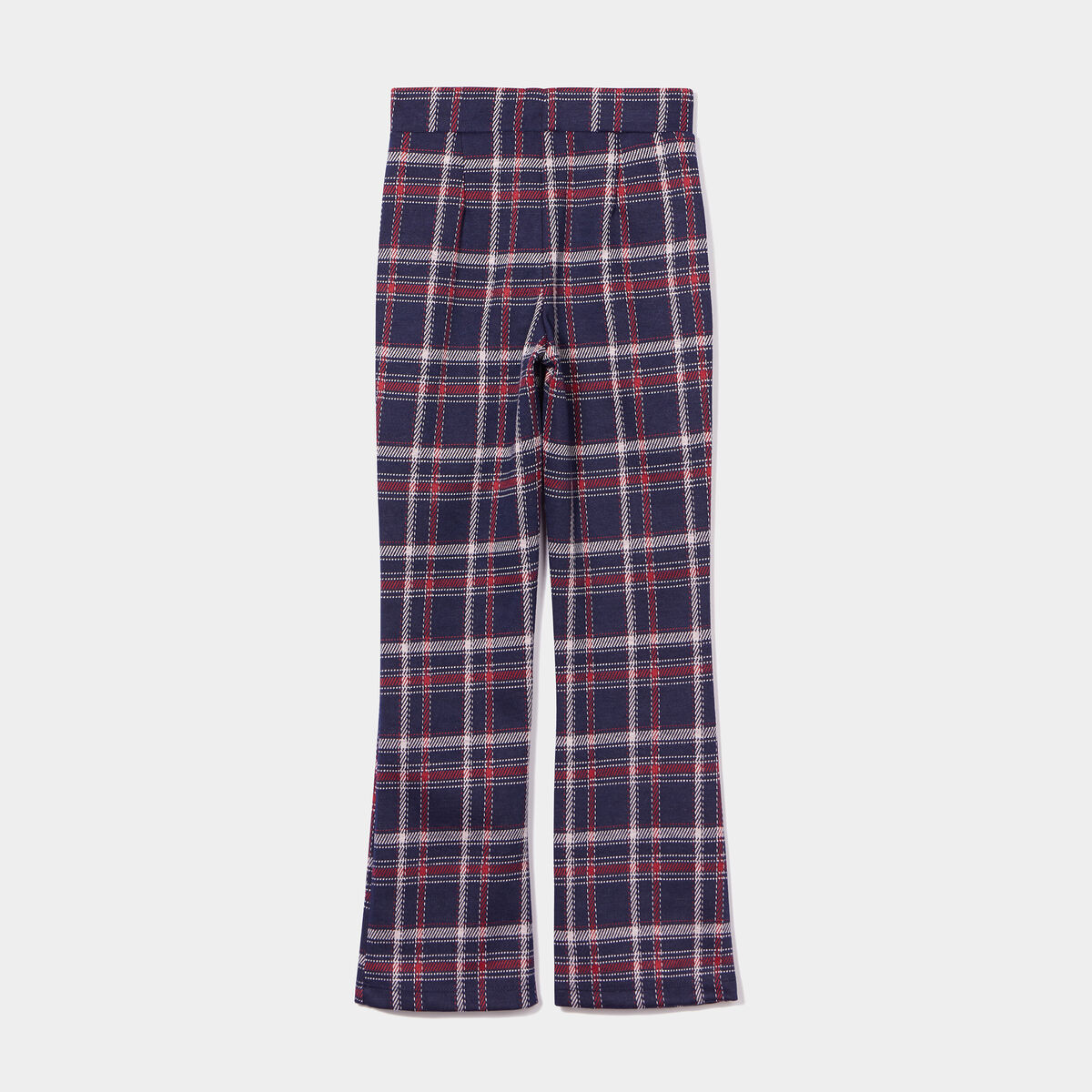 Tregging flare poches zippées bleu marine fille