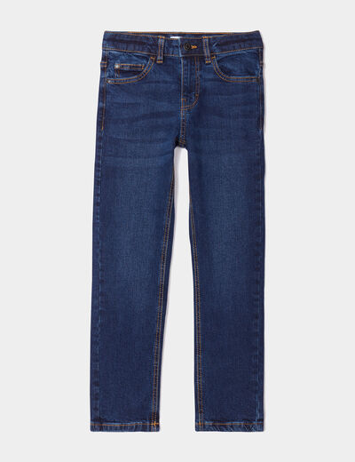 Jeans denim regular 5 poches denim brut garçon