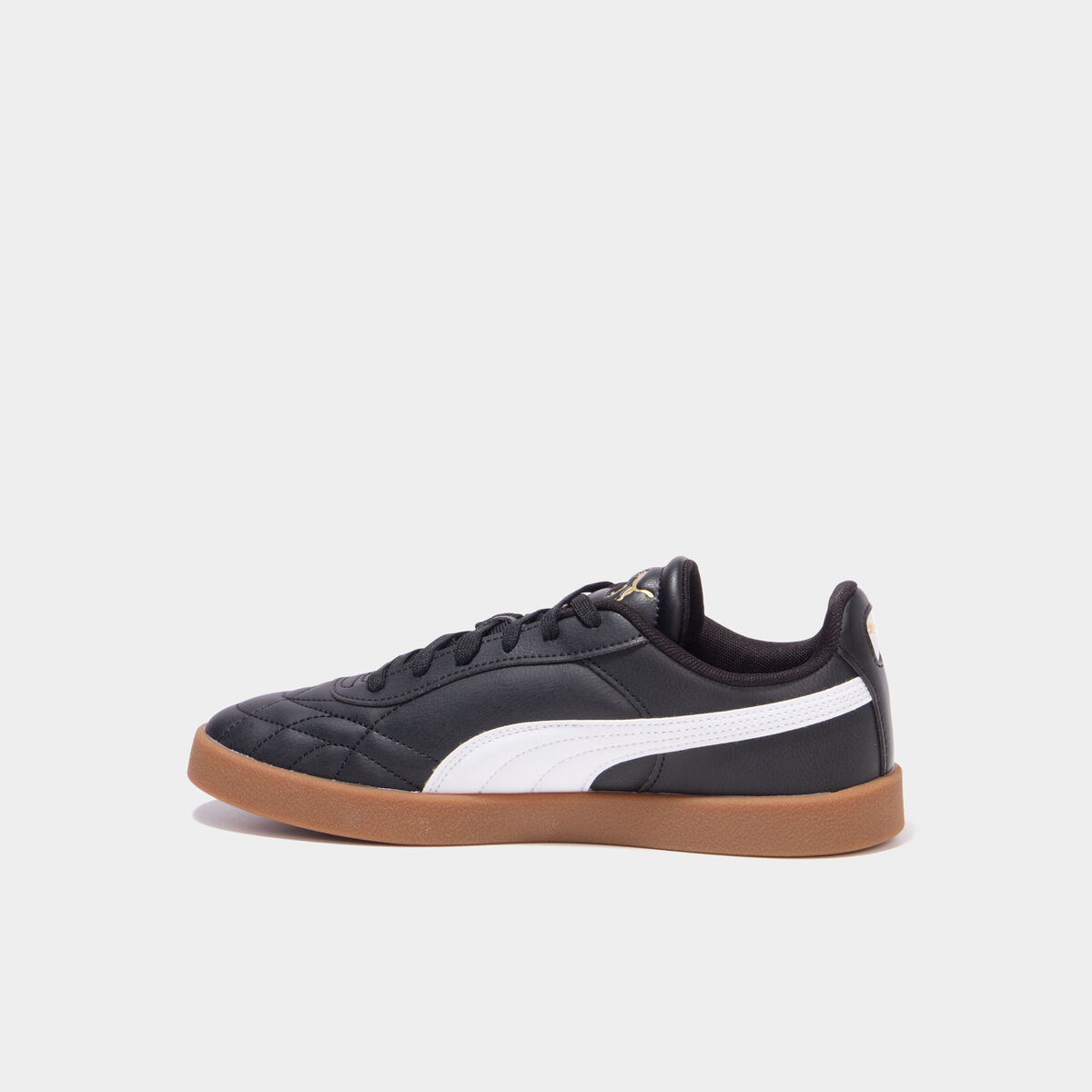 Tennis basses &agrave; lacets Puma Indoor noir gar&ccedil;on