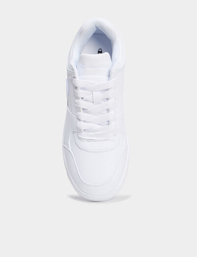 Tennis basses à lacets Champion blanc femme