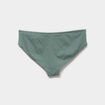 Lot 5 culottes taille &eacute;lastiqu&eacute;e coton vert femme grande taille