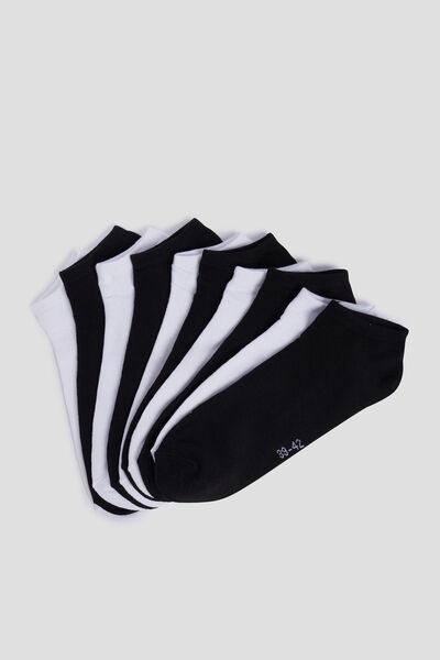 Lot 10 paires socquettes multicolore homme