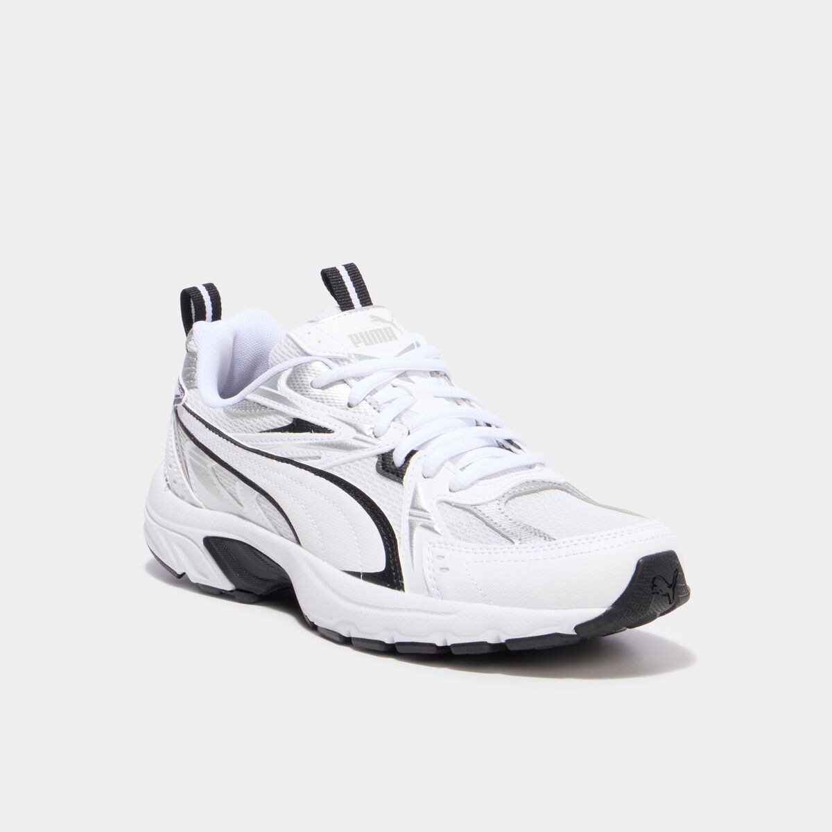 Baskets running lacets Puma Milenio Tech blanc femme
