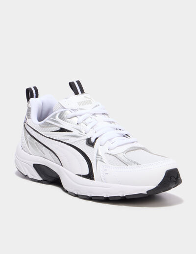 Baskets running lacets Puma Milenio Tech blanc femme