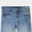 Jean skinny 5 poches taille ajustable denim double stone gar&ccedil;on