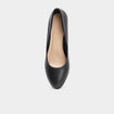 Escarpins iris&eacute;s noir femme