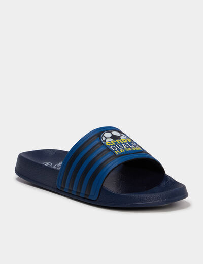 Claquettes de plage bleu gar&ccedil;on