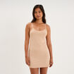 Nuisette fond de robe beige femme