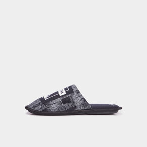 Chaussons mules noir homme
