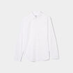 Chemise coton manches longues Creeks blanc homme