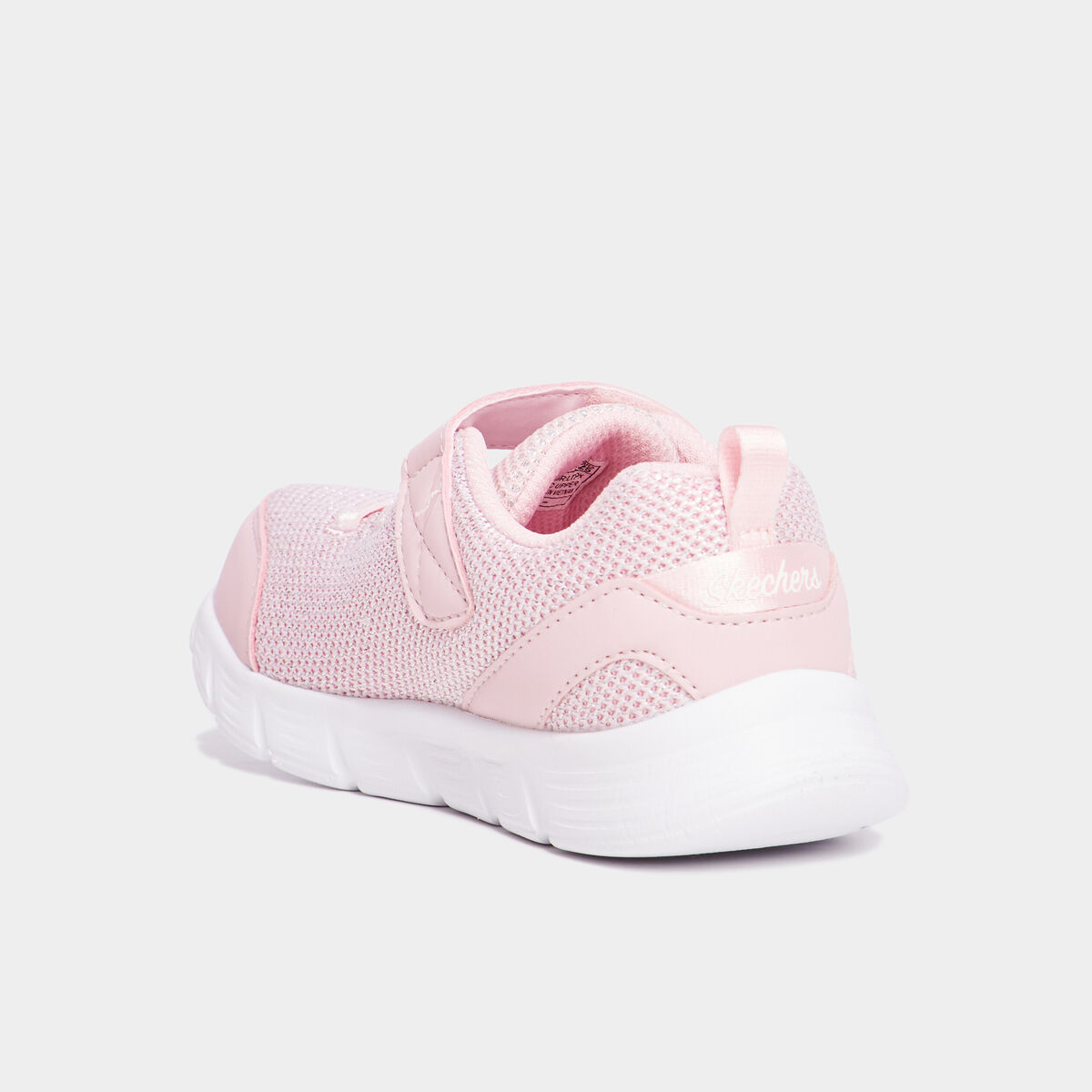 Baskets running Skechers Comfy Flex rose clair fille