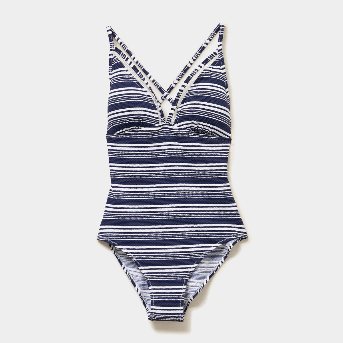 Maillot de bain une pi&egrave;ce triangle multicolore femme