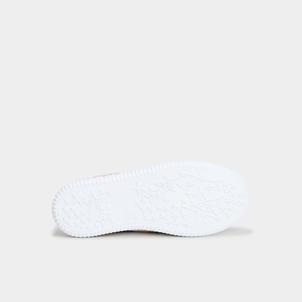 Tennis basses en toile ecru fille