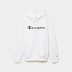 Sweat hoodie 1 poche molleton Champion blanc homme
