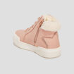 Baskets Lulu Castagnette rose fille