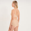 Soutien-gorge brassi&egrave;re microfibre beige femme