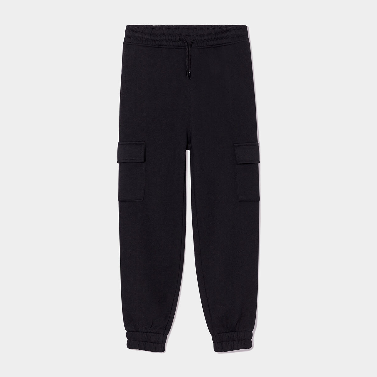 Pantalon de jogging cargo noir garçon