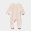 Dors-bien coton manches longues taupe b&eacute;b&eacute;