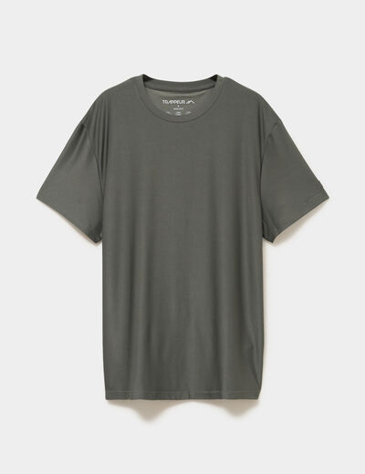T-shirt confort respirant gris homme