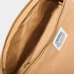 Sac banane bandoulière ajustable marron cognac femme