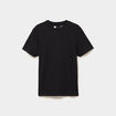 T-shirt slim stretch manches courtes noir homme