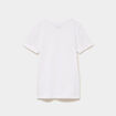 T-shirt manches courtes blanc gar&ccedil;on