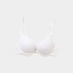 Soutien-gorge push-up paddé blanc femme