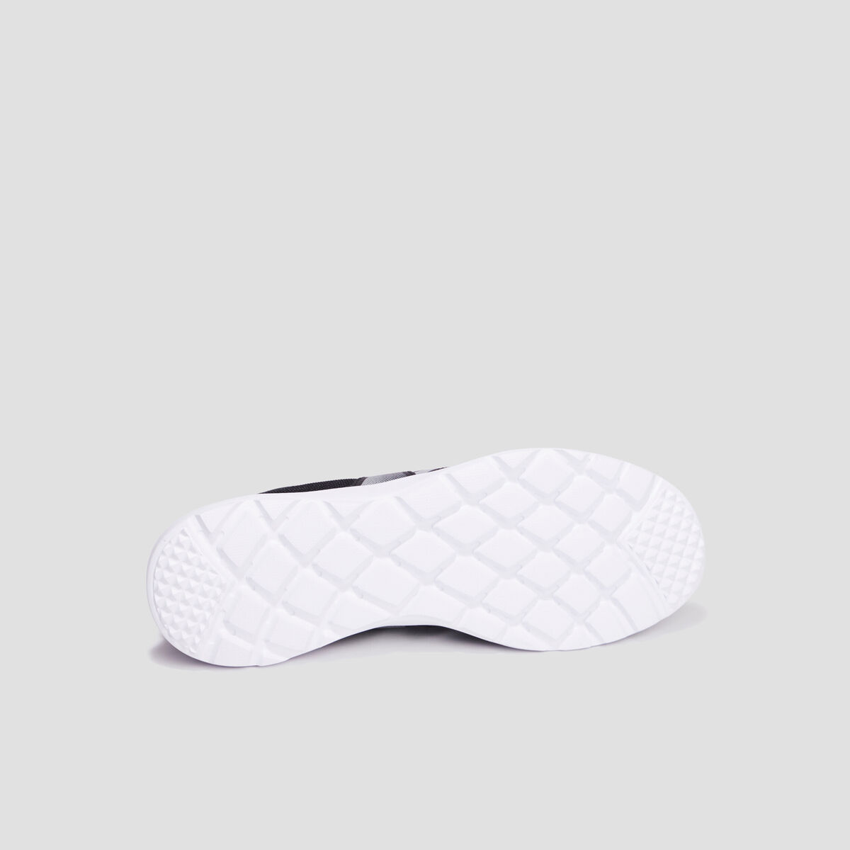 Baskets running à lacets noir homme