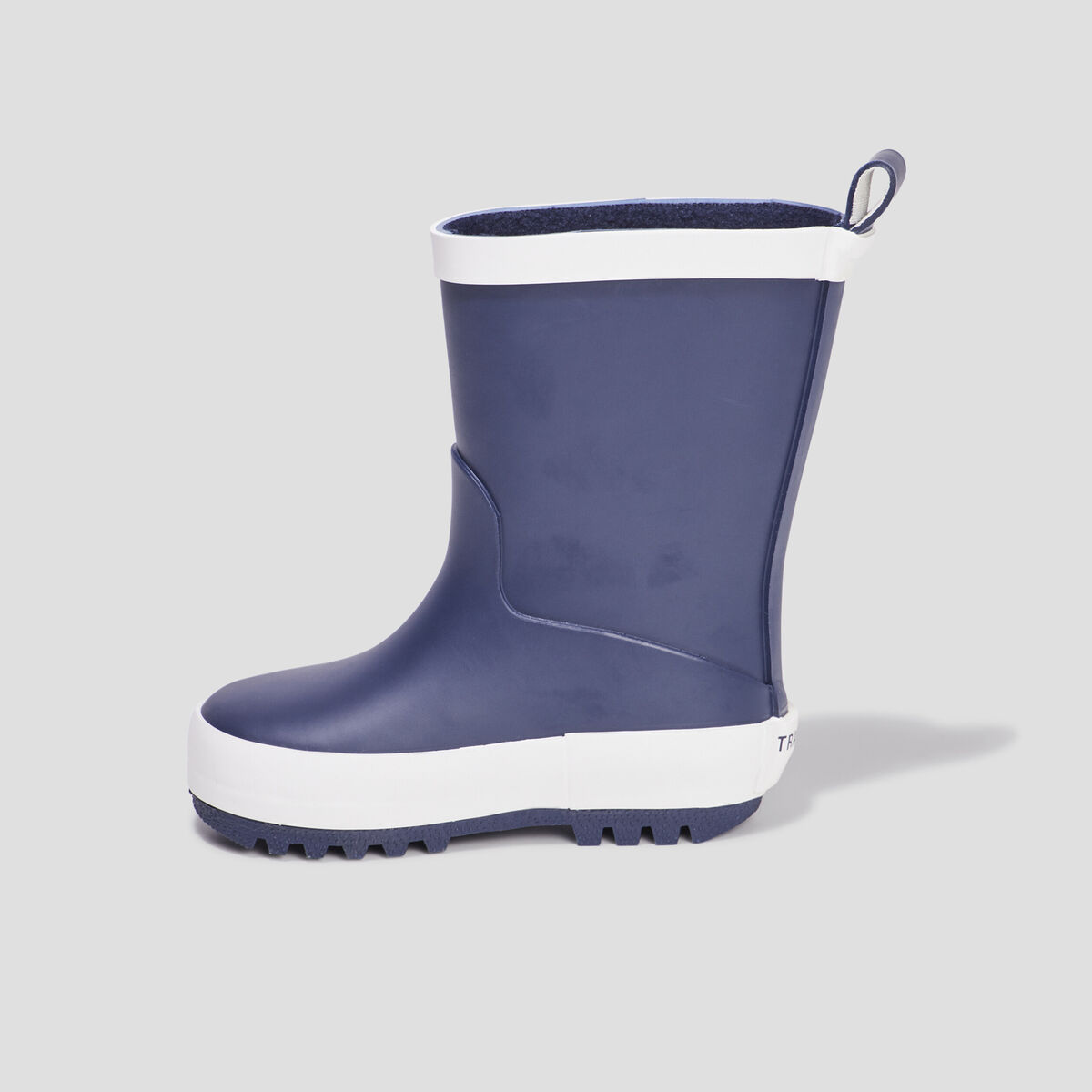 Bottes de pluie Trappeur bleu marine b&eacute;b&eacute; gar&ccedil;on