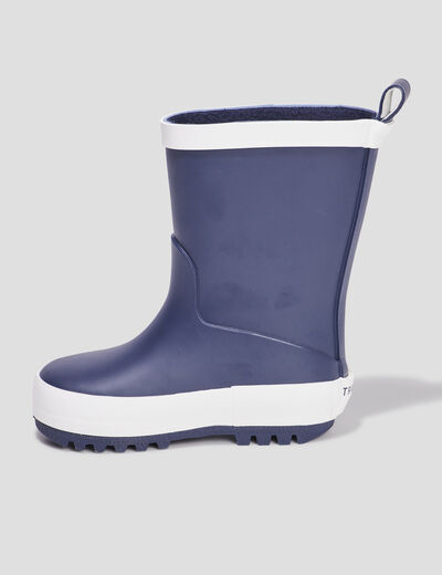 Bottes de pluie Trappeur bleu marine bébé garçon