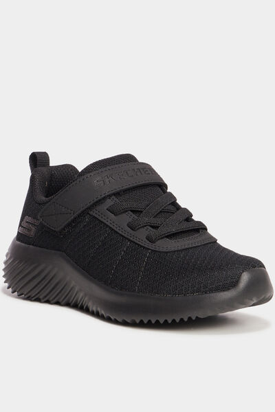 Baskets running Skechers noir gar&ccedil;on