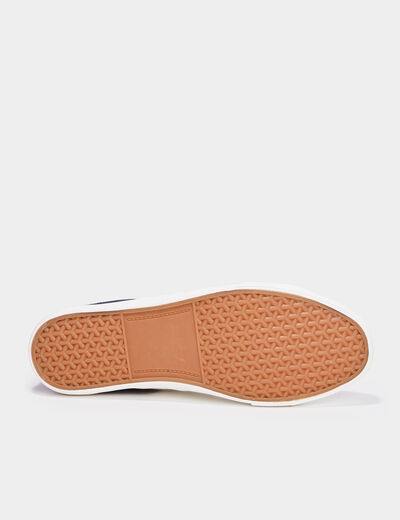 Tennis basses à lacets Creeks blanc homme