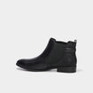 Bottines chelsea avec boucles noir femme