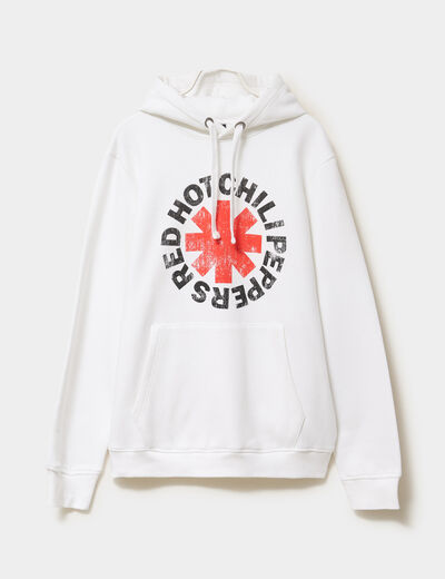 Sweat hoodie Red Hot Chili Peppers blanc homme