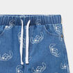 Jean flare taille &eacute;lastiqu&eacute;e Stitch denim stone fille